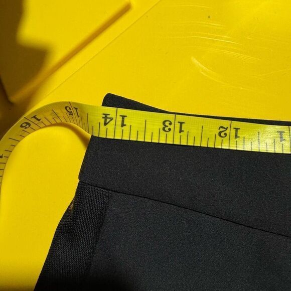 Rebecca Taylor Ava Tech Pants Women's Size 4 Black Slim Fit Classy EUC - Picture 8 of 8